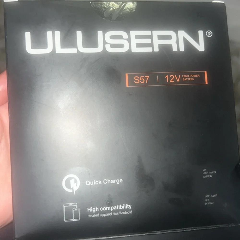 ULUSERN Rechargeable Battery/Power Bank 12v Used like new in a good condition